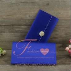 DIY Luxury Fabric Wedding Invitations Pocket